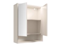 Badezimmer Spiegelschrank CASTELLO kaschmir Badmöbel 60 cm breit