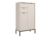 Badezimmer Highboard CASTELLO kaschmir Badmöbel 60...