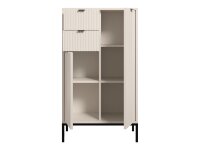 Badezimmer Highboard CASTELLO kaschmir Badmöbel 60 cm breit