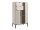 Badezimmer Highboard CASTELLO kaschmir Badmöbel 60 cm breit
