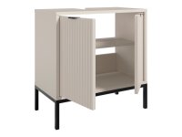 Badezimmer Waschbeckenunterschrank CASTELLO kaschmir Badmöbel Wbu 60 cm