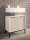 Badezimmer Waschbeckenunterschrank CASTELLO kaschmir Badmöbel Wbu 60 cm