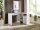 Eckschreibtisch LUIZ Schreibtisch Home-Office Tisch inkl. Regal 110 cm breit