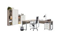 Büromöbel-Set TABOR PRO 4 in Eiche Sonoma /...
