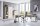 Büromöbel-Set TABOR PRO 4 in Eiche Sonoma / weiß matt, Arbeitszimmer Komplett-Set