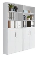 Aktenschrank TABOR 11 in weiß / weiß matt,...