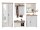 Garderoben-Set FLORENZ 2, (BxHxT) 308x204x41 cm