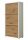 Schuhkipper / Schuhschrank LYON, 3 Klappen, Metallgriffe, (BxHxT) 61x115x25 cm