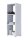 Standregal Regal QUADRO, 3 Fächer, (BxHxT) 37,5x108x5x33 cm