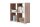 Würfelregal Regal QUADRO, 4 Fächer, (BxHxT) 72x74x33 cm
