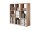 Standregal Raumteiler QUADRO, 9 Fächer, (BxHxT) 106,5x108,5x33 cm