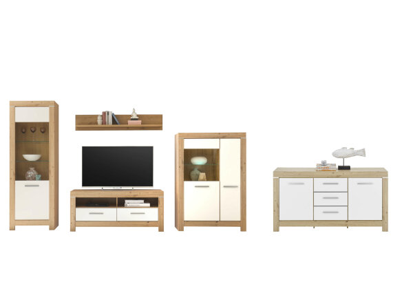 Wohnwand + Sideboard