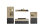 Wohnwand Anbauwand LIMOGES in Artisan Eiche Nb. / anthrazit, inkl. LED-Beleuchtung