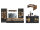 Wohnwand + Couchtisch + Sideboard
