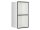 Regal VARIANTO 2 offen, Baukastensystem zum aufhängen (BxHxT): 76x38x38 cm