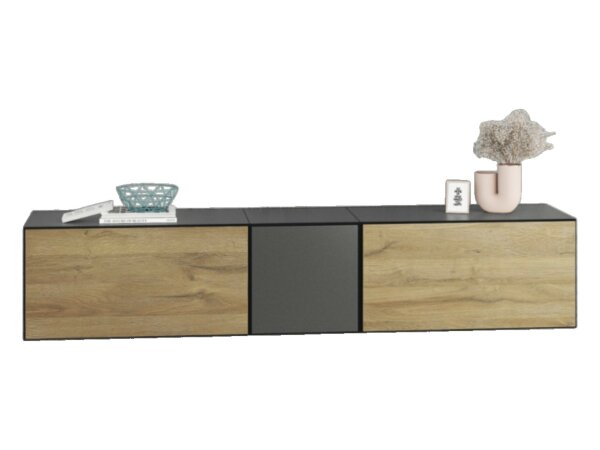 anthrazit matt / Evoke Eiche / anthrazit matt