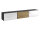 Lowboard VARIANTO 4 Schrank Set, modernes griffloses TV-Board, 3 tlg., 228 cm, TV-Schrank, stehend und hängend