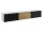 Lowboard VARIANTO 4 Schrank Set, modernes griffloses TV-Board, 3 tlg., 228 cm, TV-Schrank, stehend und hängend