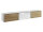 Lowboard VARIANTO 4 Schrank Set, modernes griffloses TV-Board, 3 tlg., 228 cm, TV-Schrank, stehend und hängend