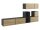Wohnwand VARIANTO 1 Schrank Set 7 tlg., 266 cm, stehend und hängend