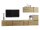 Wohnwand VARIANTO 2 Schrank Set 7 tlg., 266 cm, stehend und hängend