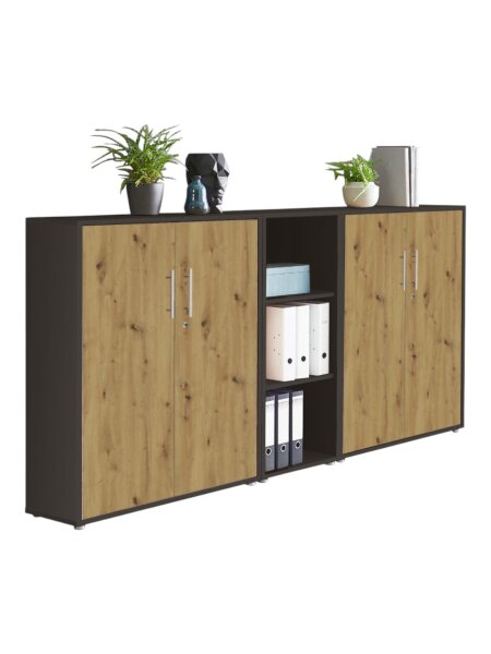 anthrazit / Artisan Eiche