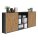 anthrazit / Artisan Eiche
