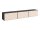 Lowboard VARIANTO 4 Schrank Set, modernes griffloses TV-Board, 3 tlg., 228 cm, TV-Schrank, stehend und hängend