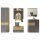 Garderoben-Set MAILAND, 5-tlg. (BxHxT) 290x200x38 cm