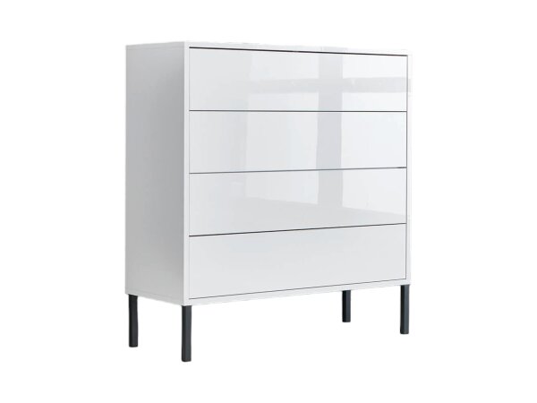 weiß / weiß Hochglanz