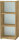 Aktenregal MONTERREY niedrig, Standregal, Glasauflage,  (BxHxT) 50x120x37 cm