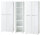 Aktenschrank MONTERREY 1, Glasfront, Metallgriffe, abschließbar (BxHxT) 210x196x37 cm